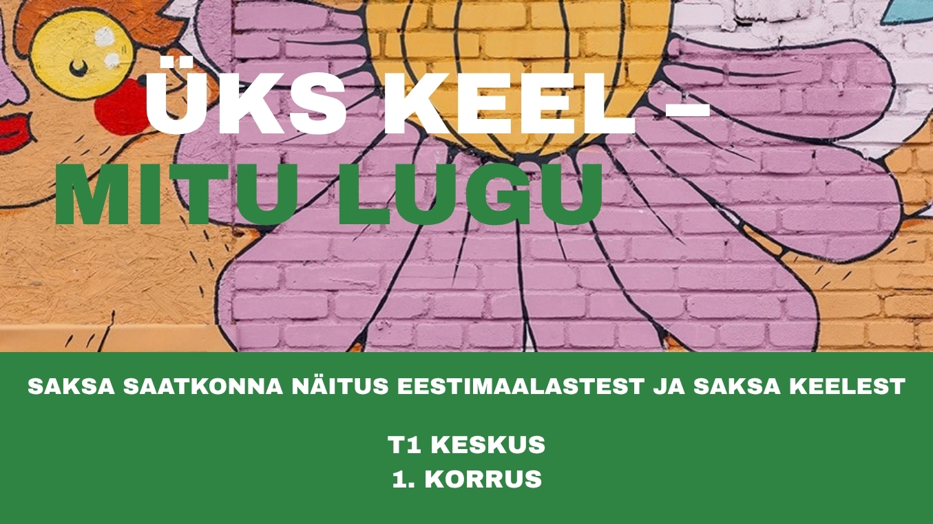 Kodulehe avabänner Üks keel (1355 x 762)est